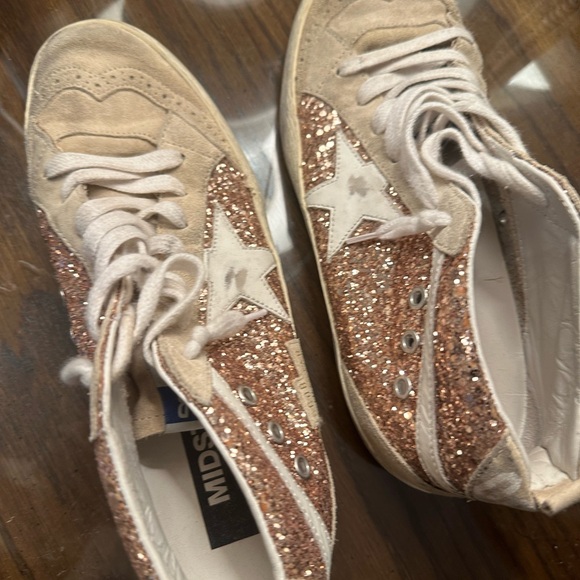 Golden Goose Midstar Glitter Sneakers - Picture 4 of 10